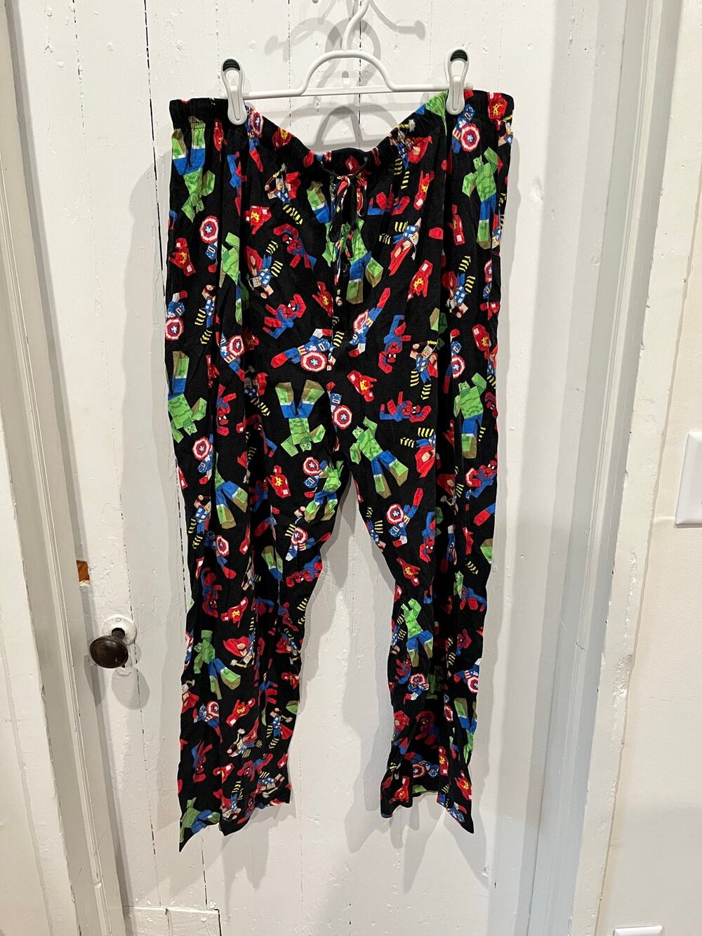 Marvel Cotton Pajama PJ Sleep Pants Men’s 2XL